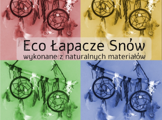 Ręcznie robione, modne łapacze snów - polskie rękodzieło 