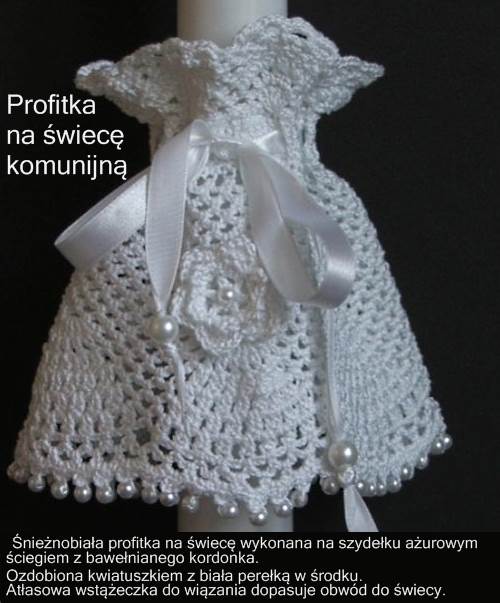 I komunia swieta Profitka na swiece pierwszokomunijna unikalni pl