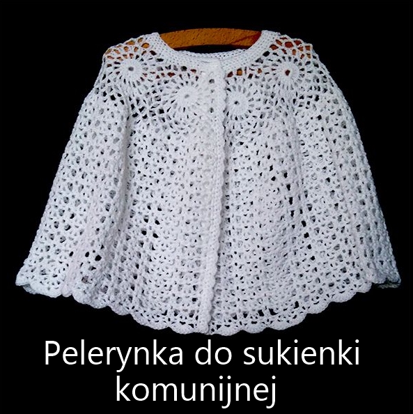 pelerynka do sukienki komunijnej unikalni pl