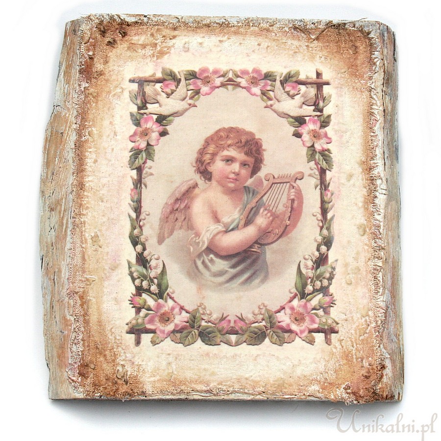 aniol decoupage prezent na chrzest unikalni pl 