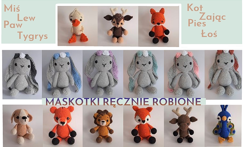 lew paw kot pies maskotki recznie robione unikalni pl
