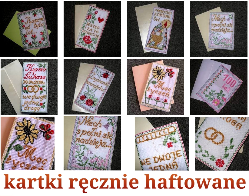 kartki recznie haftowane unikalni pl