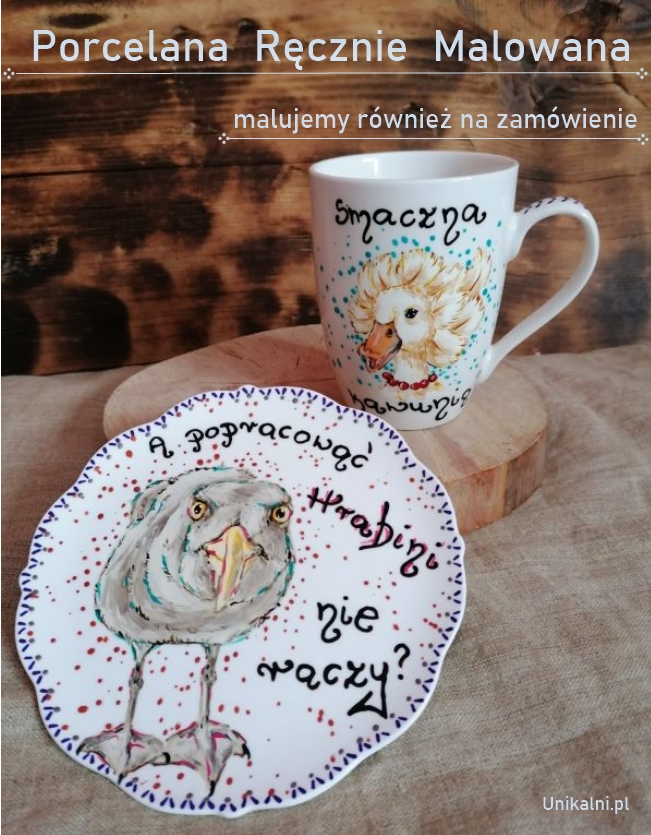 porcelana kubek filizanka recznie malowana unikalni pl 